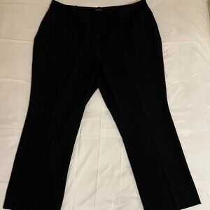 Women's 22w Black Curvy Fit Perfect Trouser  Worthington Woman